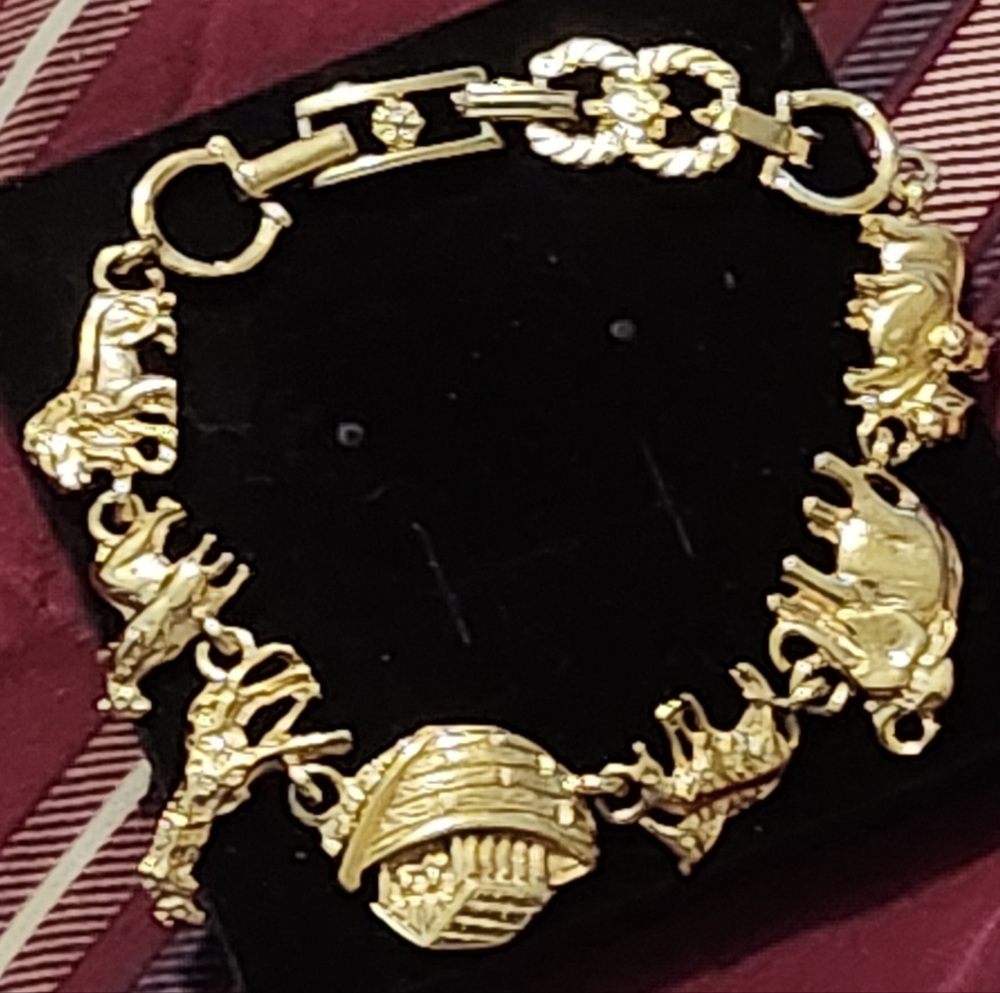 Premier Designs Gold Plated Noahs Arc Bracelet